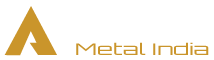 Aadesh Metal Logo Footer White