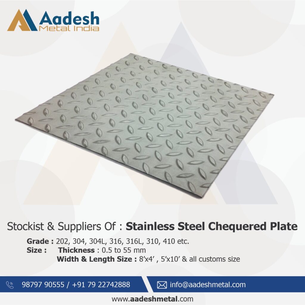 Stainless Steel Chequrered Plate