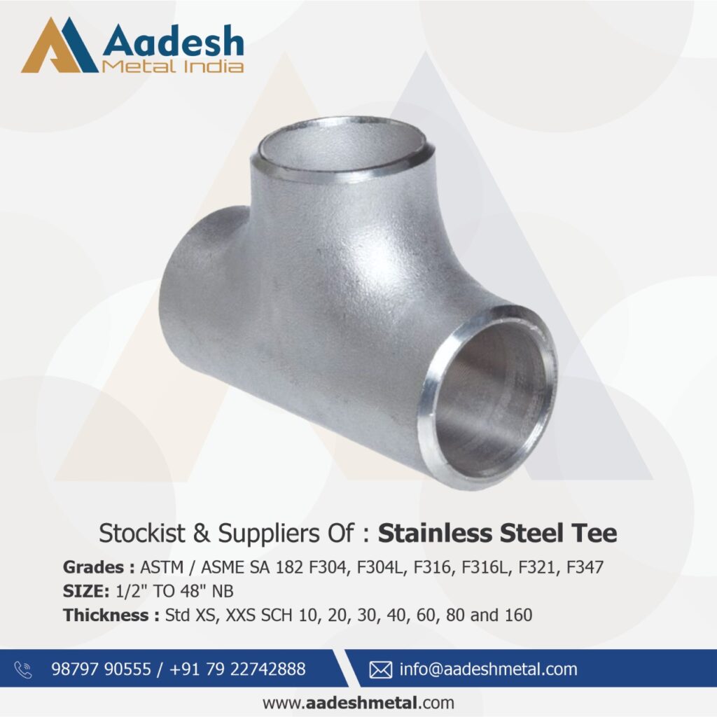 Stainless Steel Tee